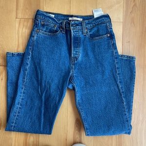 Levi’s wedgie straight - ankle length
